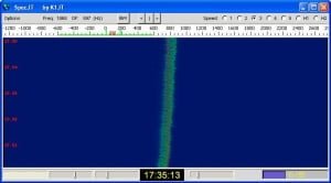 Signal UV-3R Beacon on 10GHz