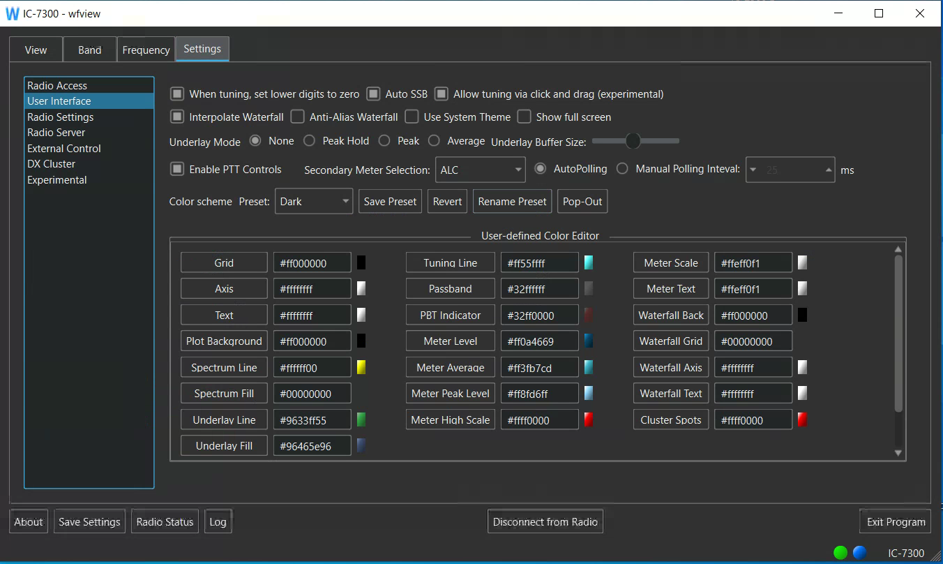 User Interface
